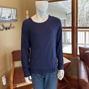 Active Life XXL Love Sleeve T-Shirt Soft Navy Blue